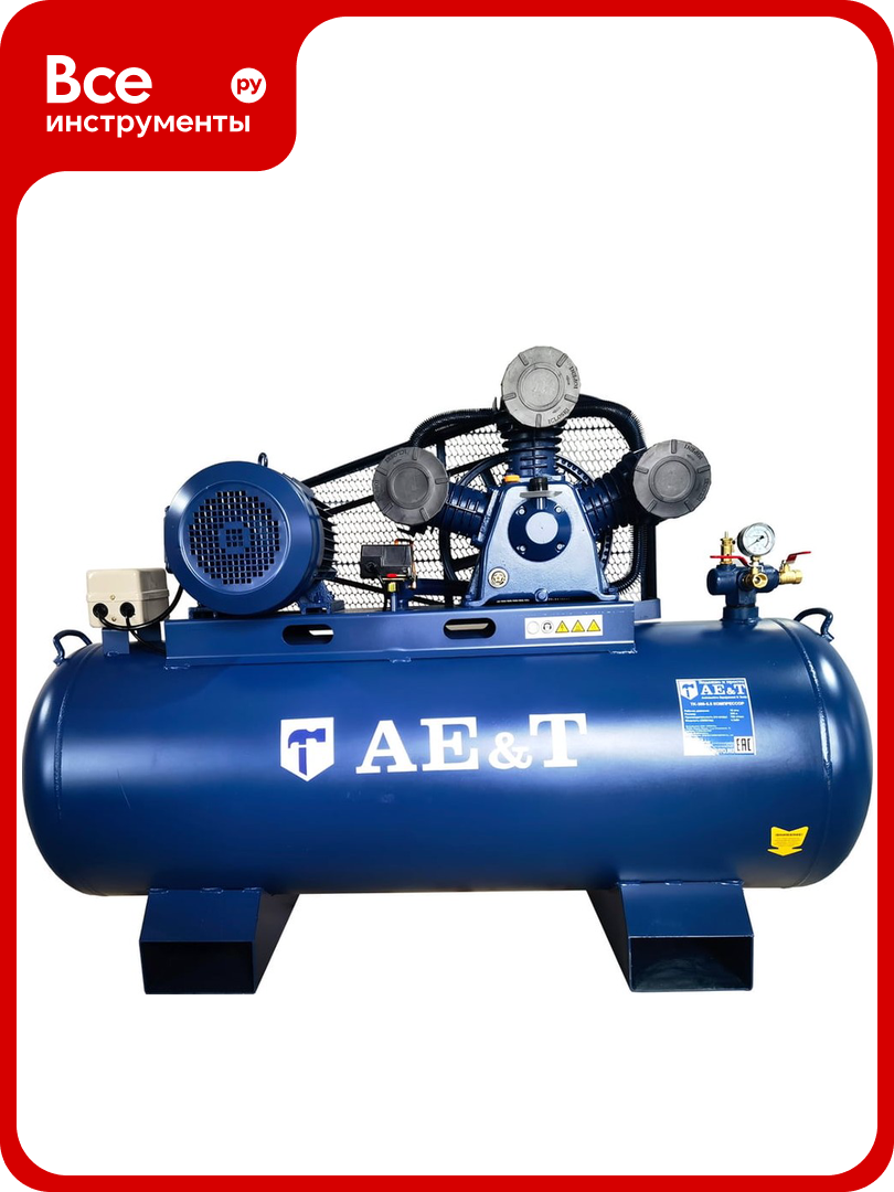Компрессор AE&T 300л 760л/мин 380В TK-300-5.5