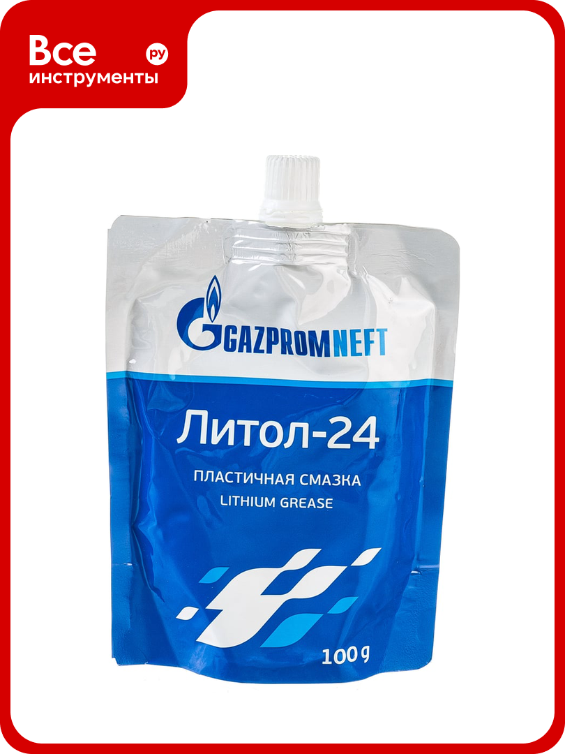 Смазка ЛИТОЛ-24 дой-пак 100 г Gazpromneft 2389906978