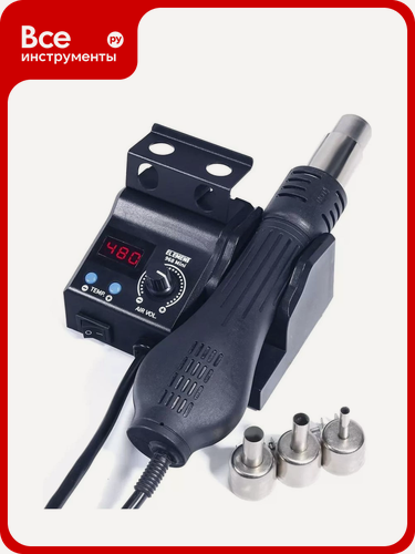 Изображение товара Паяльный фен ELEMENT 968 Mini 17741, 5мм, 120л, для удаления, керамический нагреватель, регулируемая температура