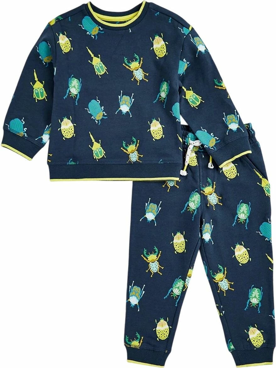 Комплект одежды mothercare, размер 92, желтый, зеленый, синий