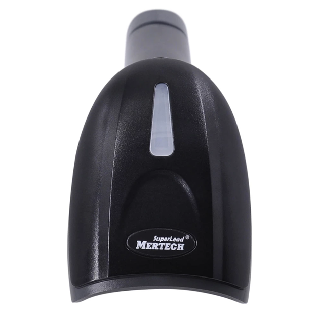 Беспроводной сканер штрих-кода MERTECH CL-2310 BLE Dongle P2D USB Black, 1D/2D, 100 сканирований/сек — фото 1