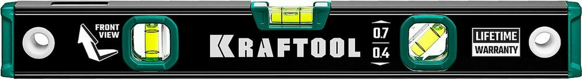 Уровень Kraftool зеркальный глазок фрезерованная грань 40 см
