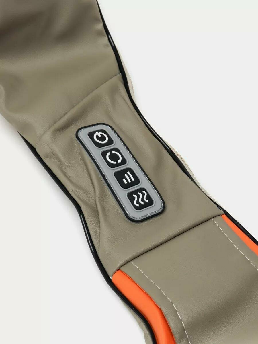 Массажер NECK, для шеи и спины, инфракрасное прогревание, 3D массаж — фото 1