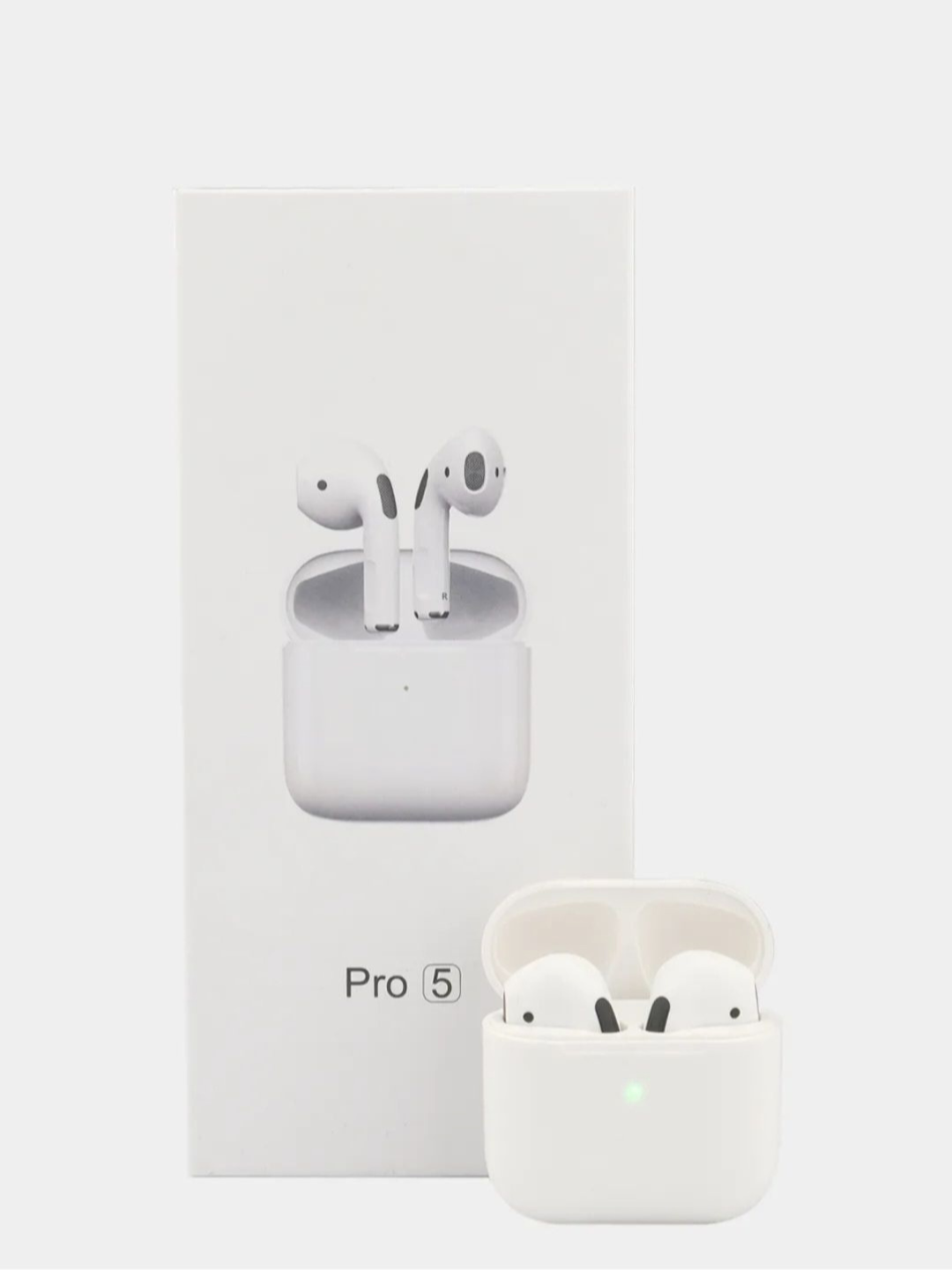 Беспроводные наушники Pro 5, Pro 2, Pods 3, для iPhone и Android 1+1 — фото 1