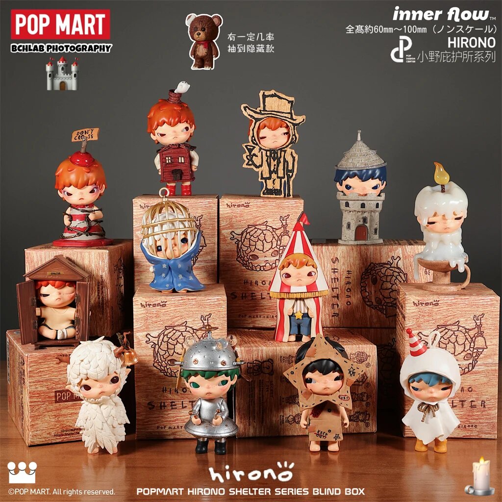 POP MART Hirono Shelter Circus, фигурка, цвет circus – купить в