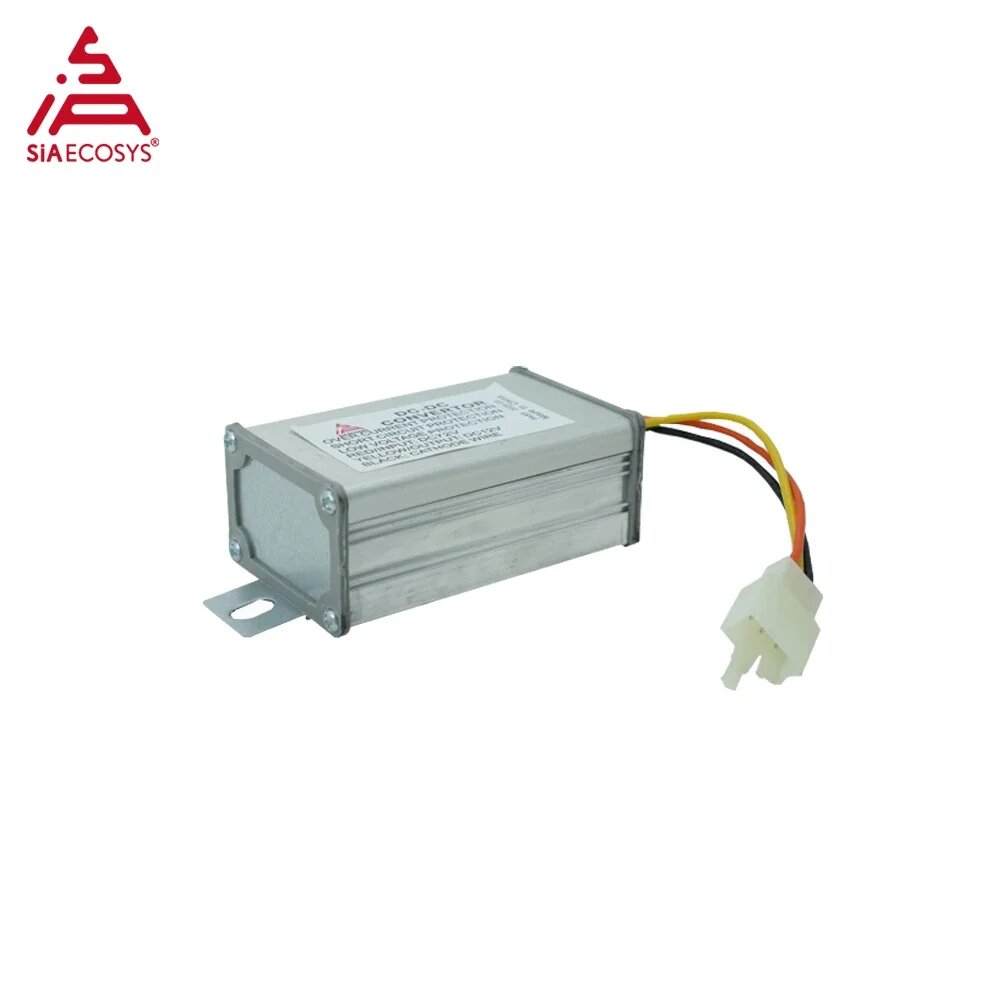 Преобразователь постоянного тока SiAECOSYS от 60/72 В до 12 В, 10 А/15 А 72V to 12V 10A