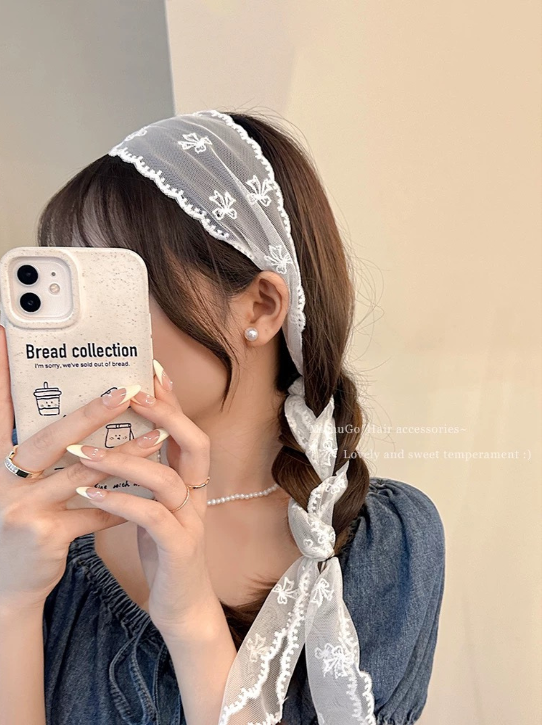 Милый Ободок для волос с платком, лента для волос, бандана, мода для лето225