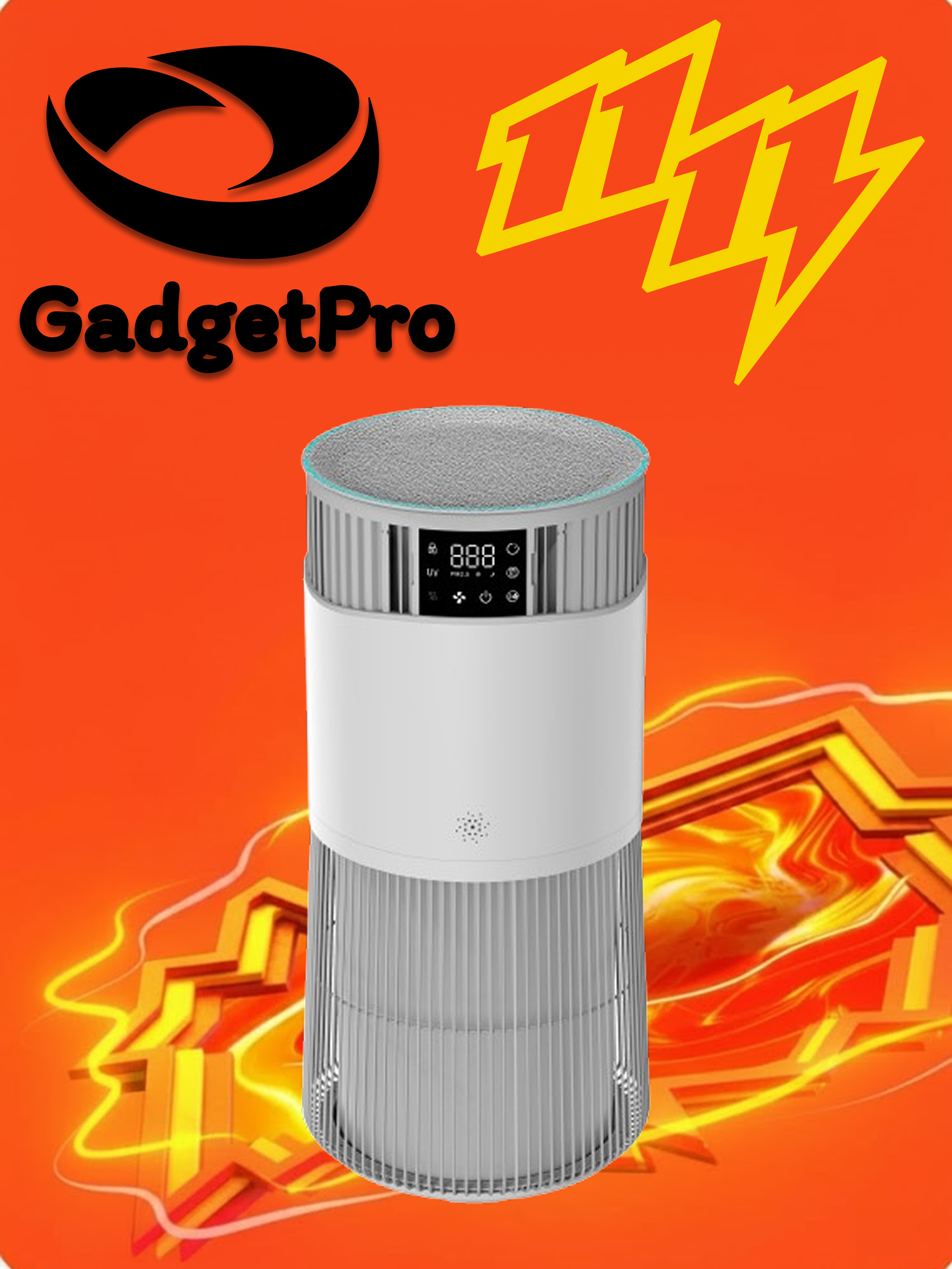 Очиститель воздуха CHACH PJ11: современный фильтр для дома, тихий и эффективный