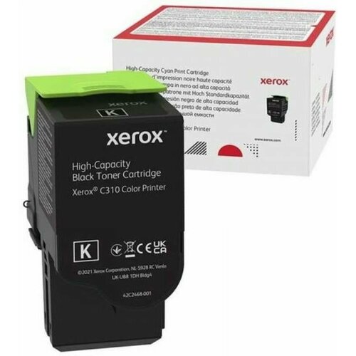 фото Тонер-картридж xerox c310 черный 8k (006r04368)