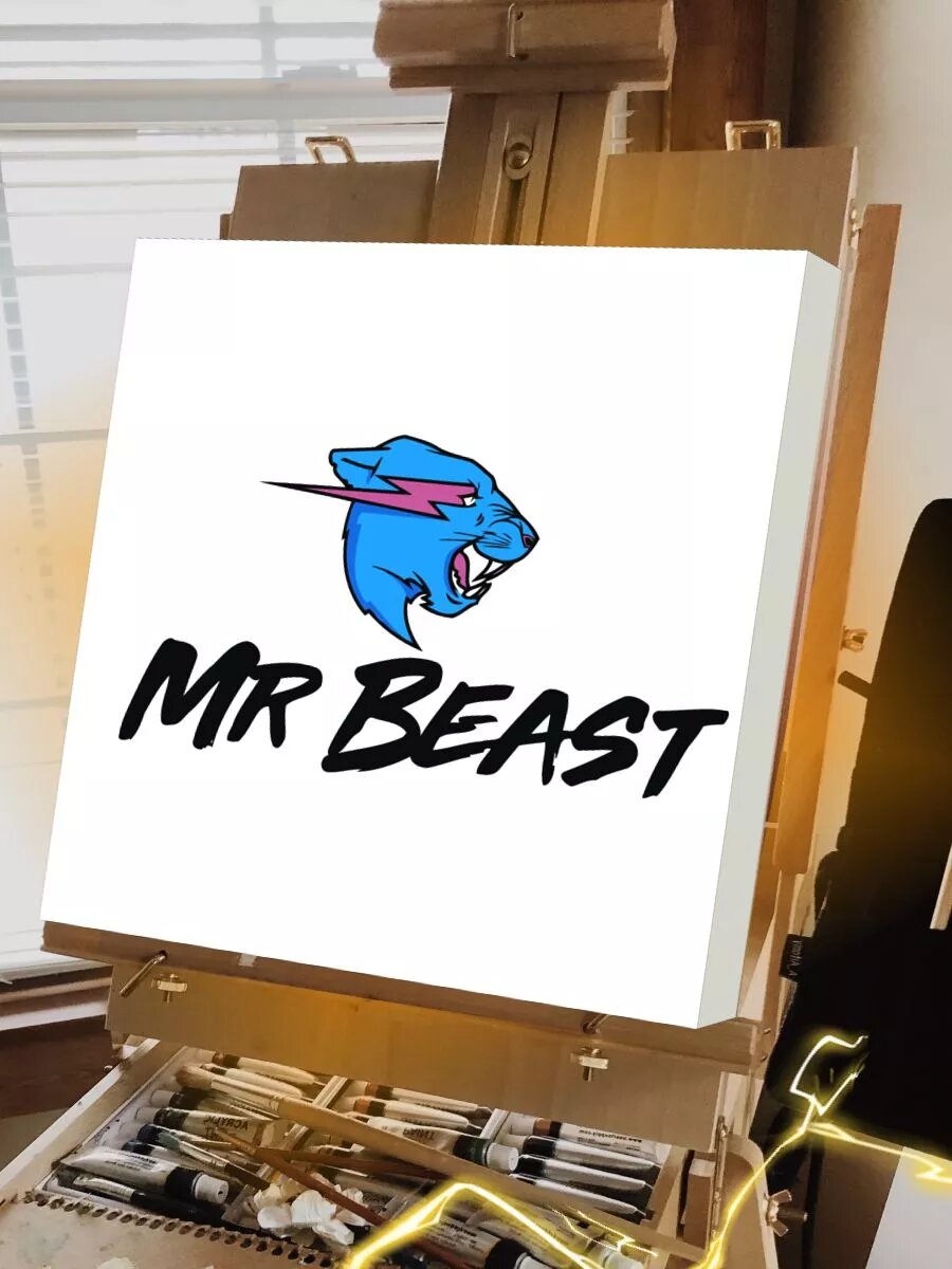 MR BEAST картина по номерам на холсте — фото 1