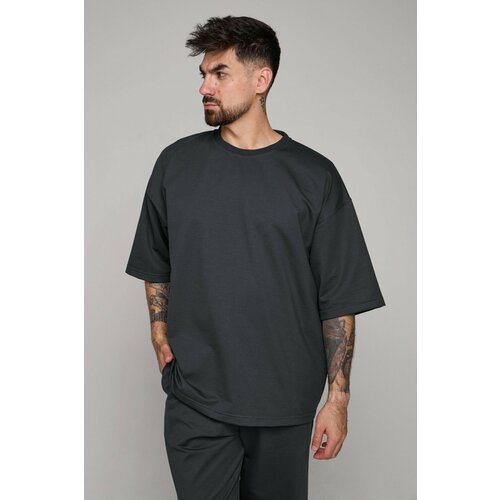 фото Футболка магазин толстовок, размер m-48-unisex-(мужской), серый