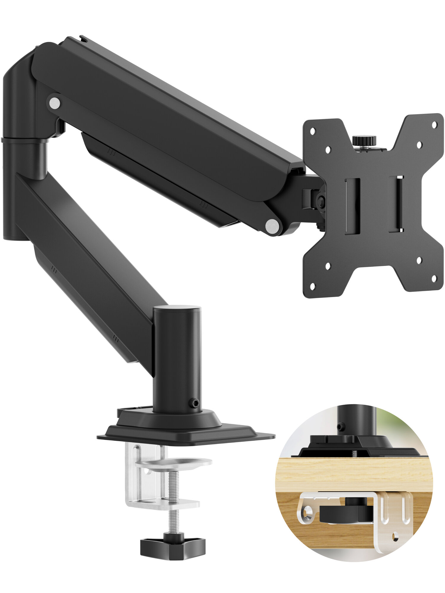 Кронштейн для монитора ONKRON G45 для монитора 13"-32" настольное, до 8 кг, черный