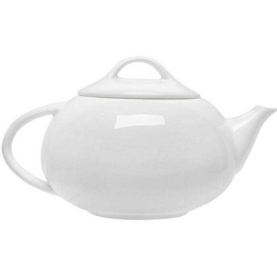 чайник TUDOR ENGLAND Royal white 900мл фарфор - фото №1