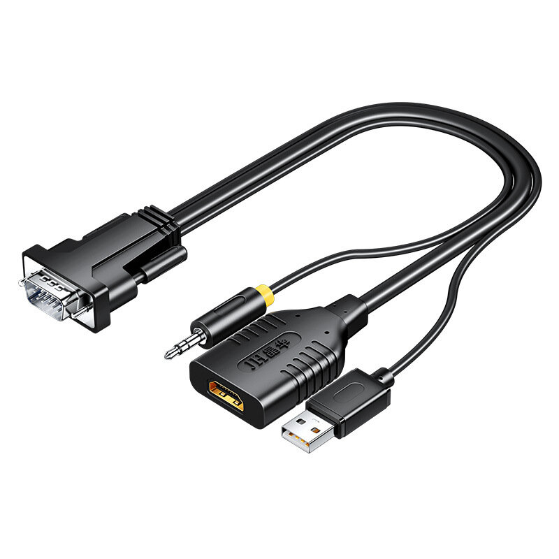 Конвертер Jinghua, VGA в HDMI, 0,25 м