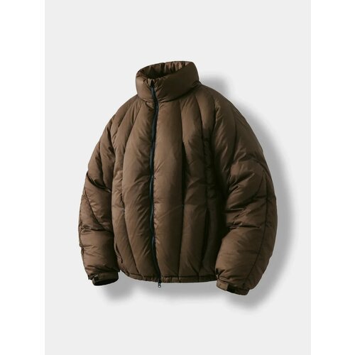 фото Пуховик anglan billow snap down jacket, размер one size, brown
