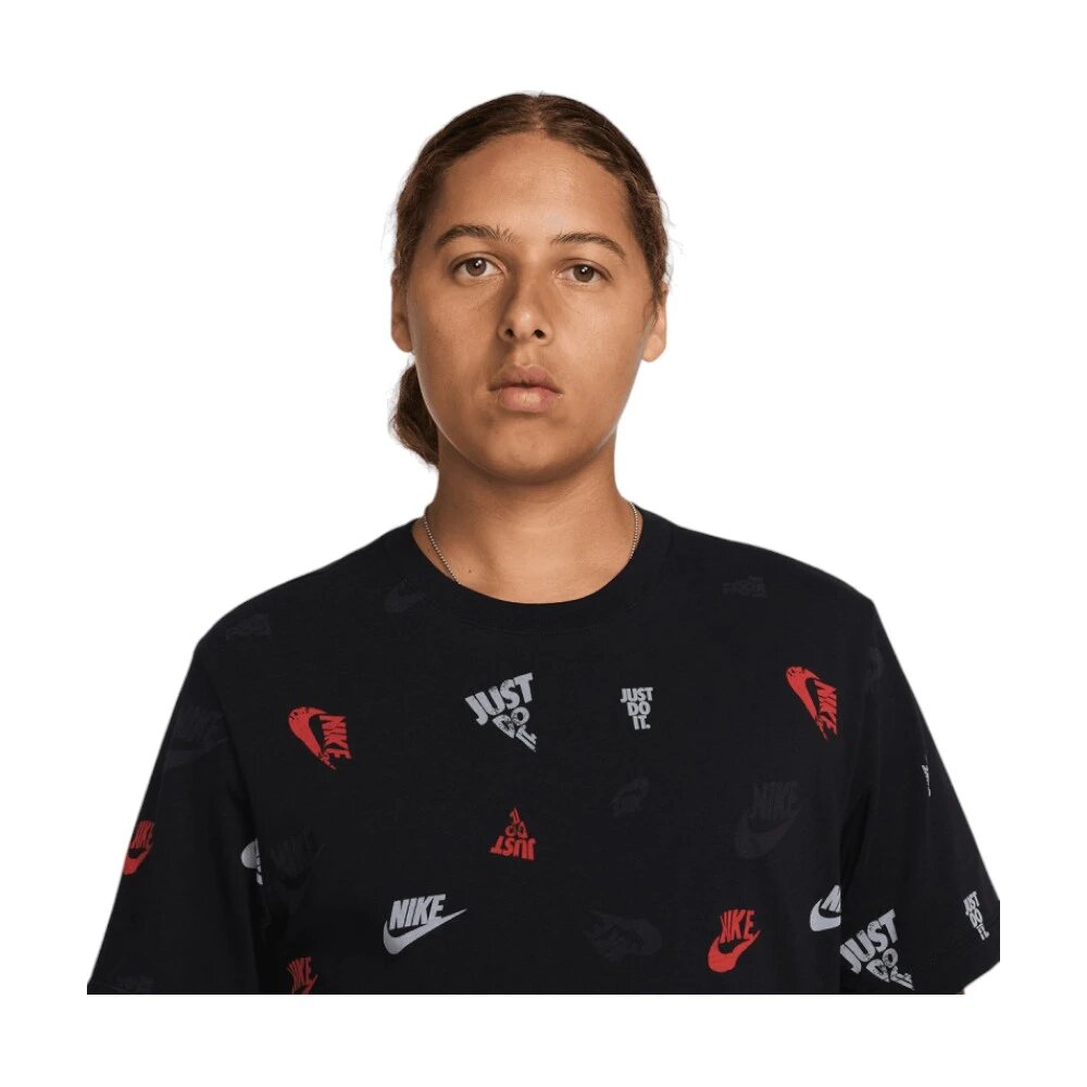 Футболка NIKE, размер M, черный — фото 1