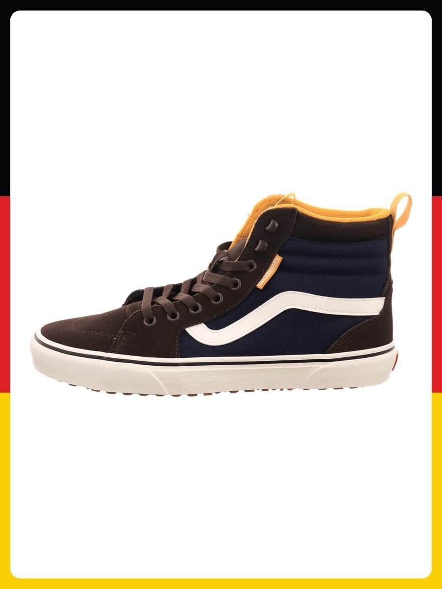 Кеды VANS повседневные, размер 41 EU, коричневый
