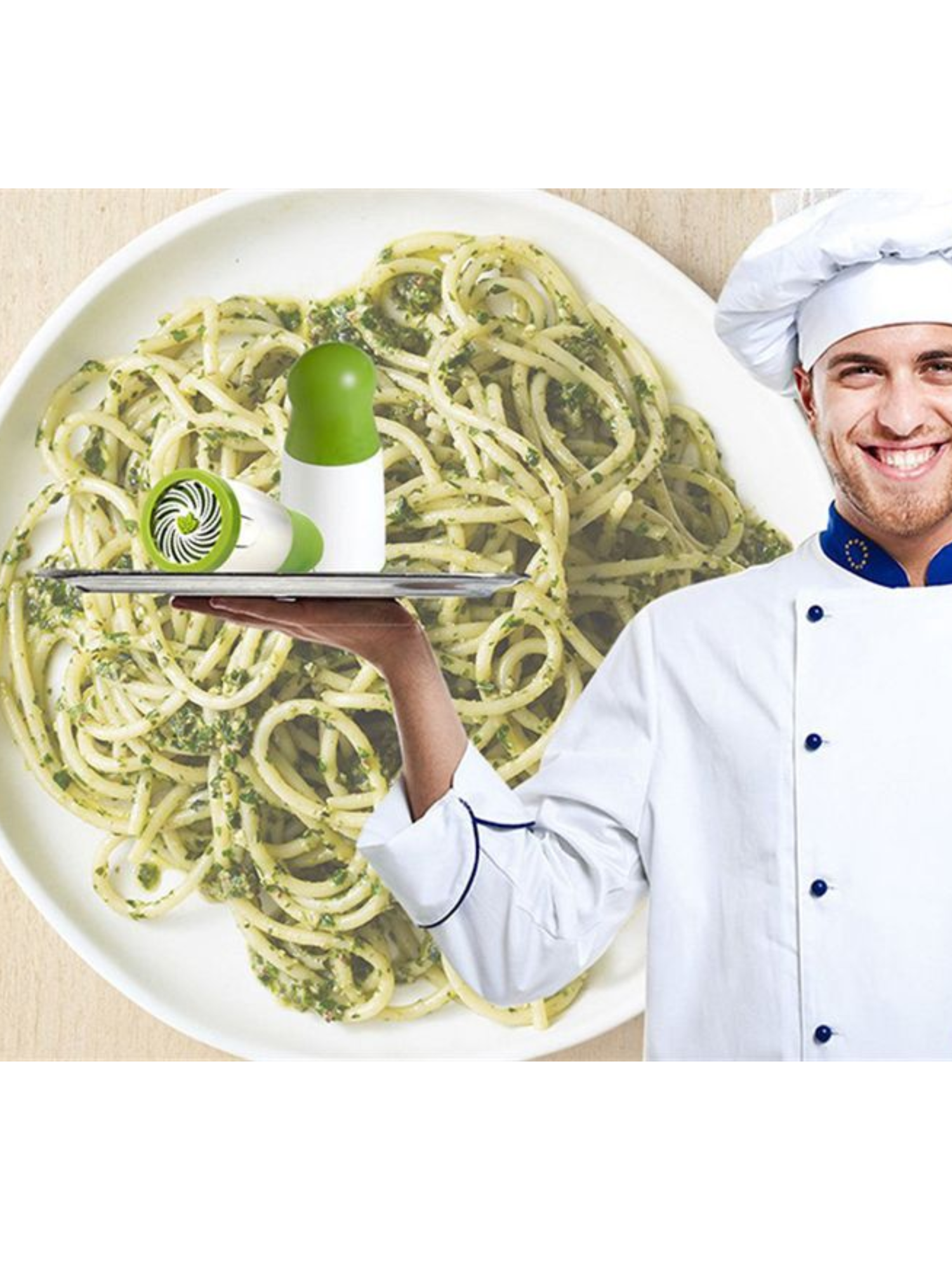 Гриндер для зелени, чеснока, перца / Мельница для специй / Измельчитель для зелени — фото 1