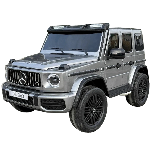 Детский электромобиль Mercedes Benz DK-G63 24V 4WD серый глянец