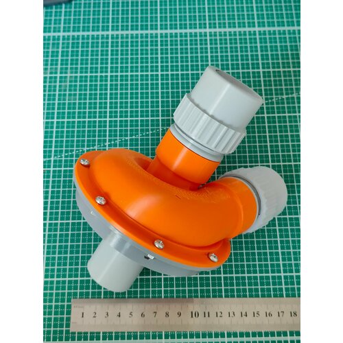 Циклонный фильтр для пылесоса Насадка фильтр циклон для пылесоса универсальная на 110 трубу и ведро Желтый 1550₽