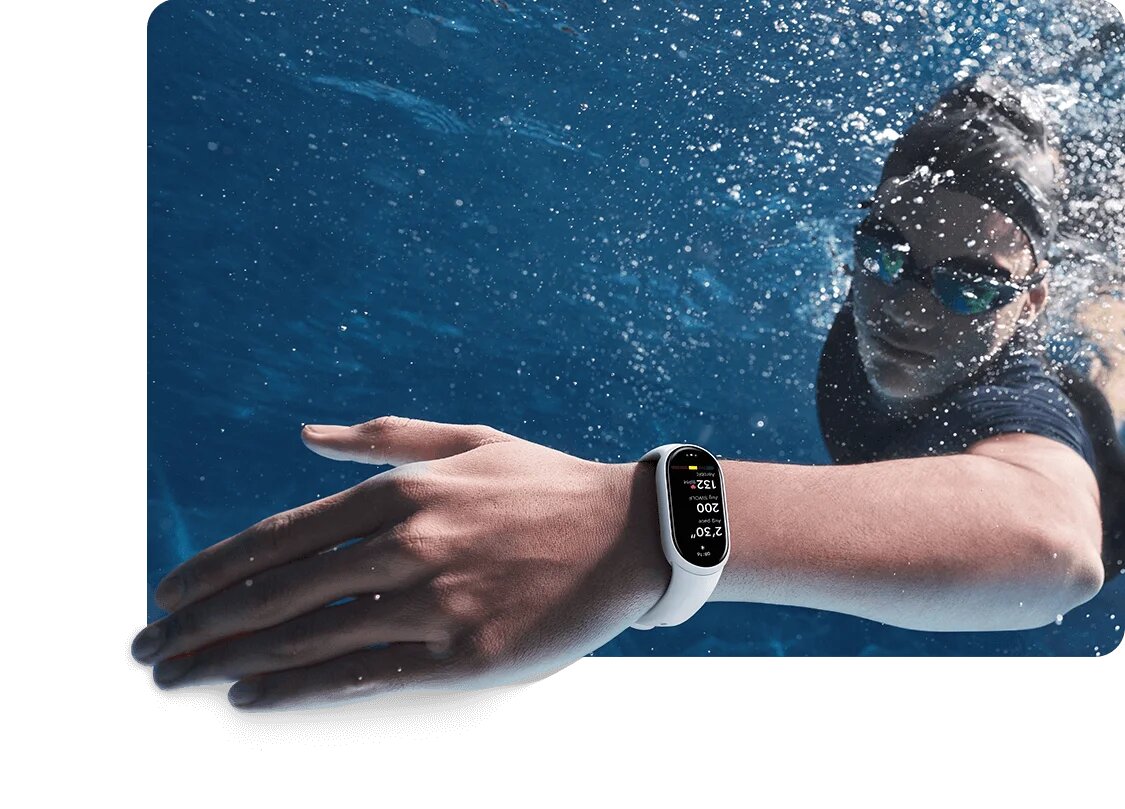Оригинал Умный браслет Xiaomi Mi Band 10, аккумулятор 233 мАч, отслеживание здоровья — фото 1