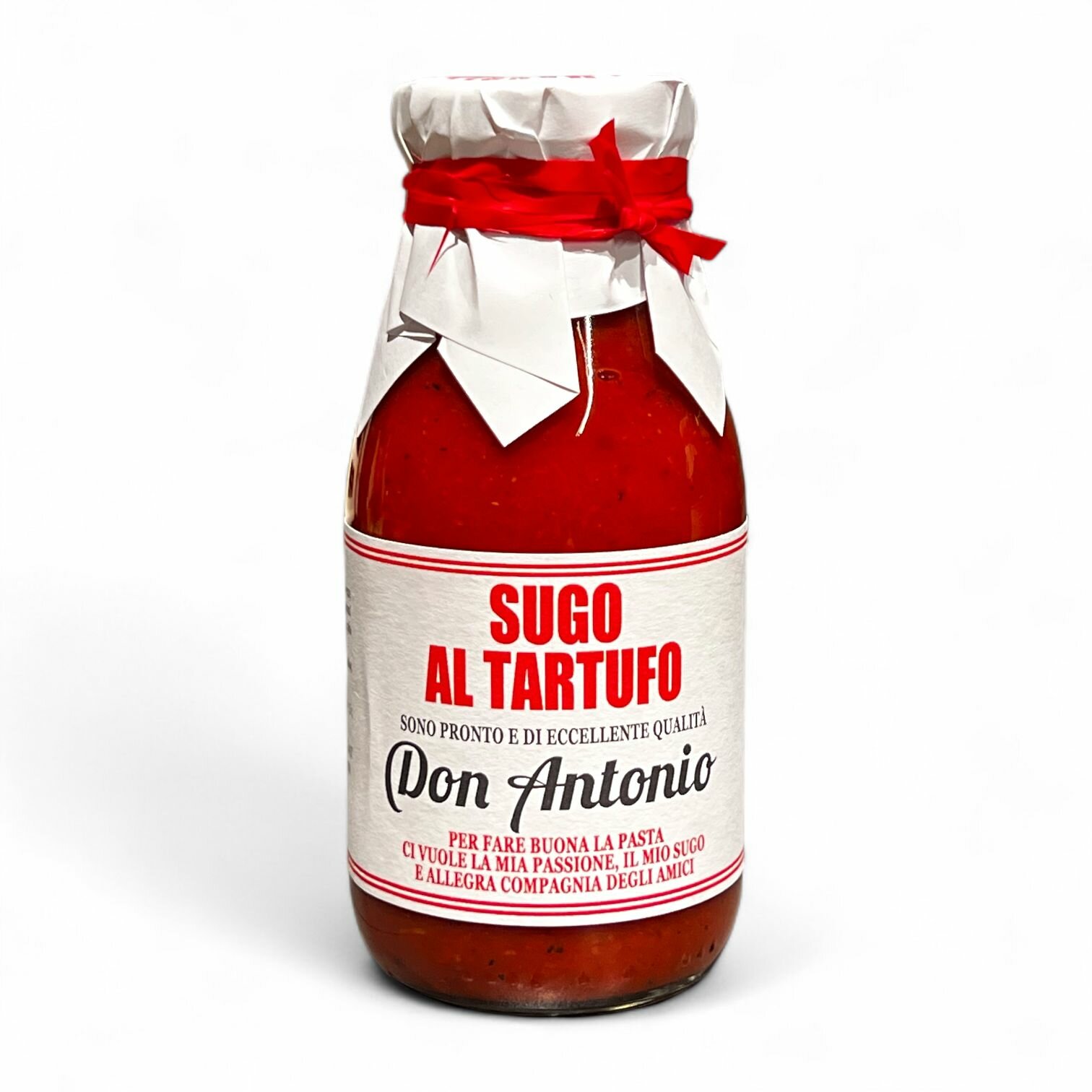 Томатный соус Don Antonio, с трюфелями, для пасты, пиццы, шашлыка, морепродуктов, 240мл