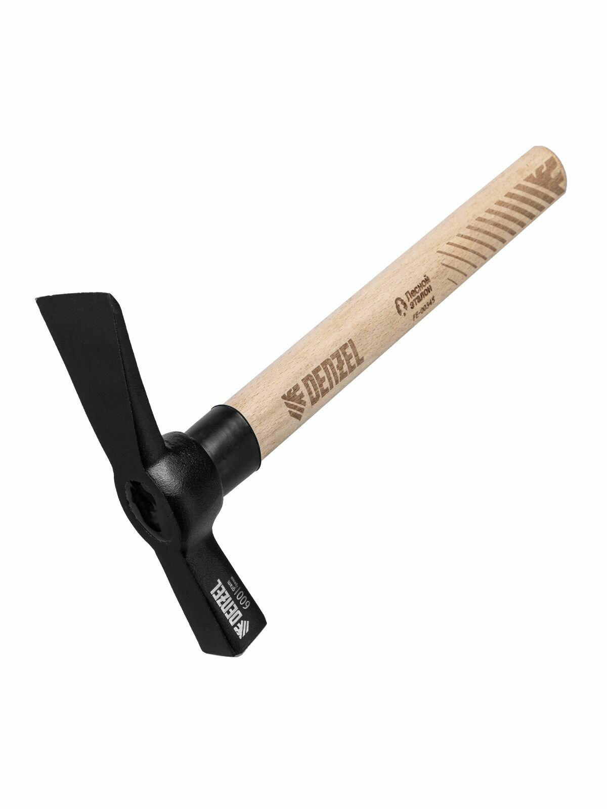 Молоток строительный каменщика 600 г буковая рукоятка