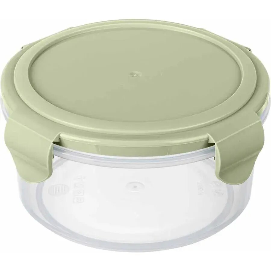 Контейнер герметичный для еды Smart Lock 055 л пластик цвет зеленый для микроволновки и морозилки