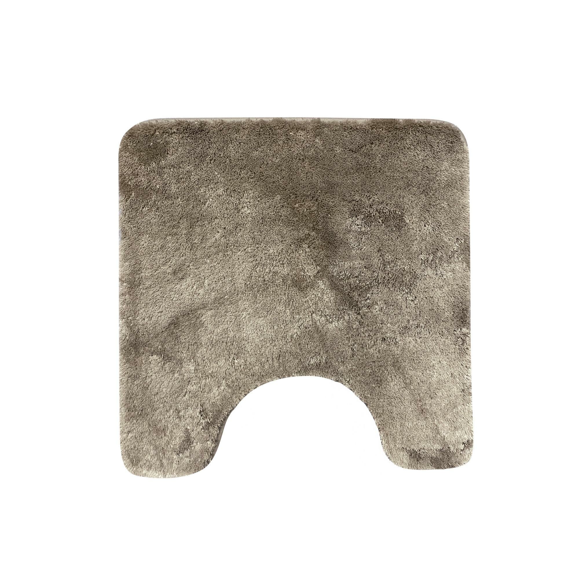 Коврик Fora SERENITY SPA для ванной и туалета 50х50см серебристый-бежевый