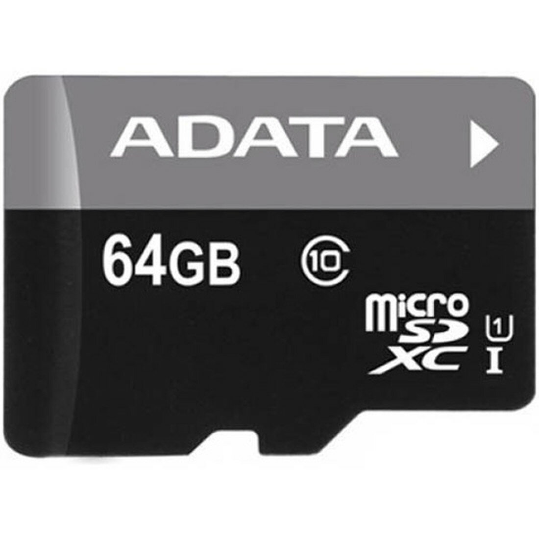 Карта памяти Adata microSDXC 64GB Premier Class 10 UHS-I U1 + ADP (40/15 Mb/s)