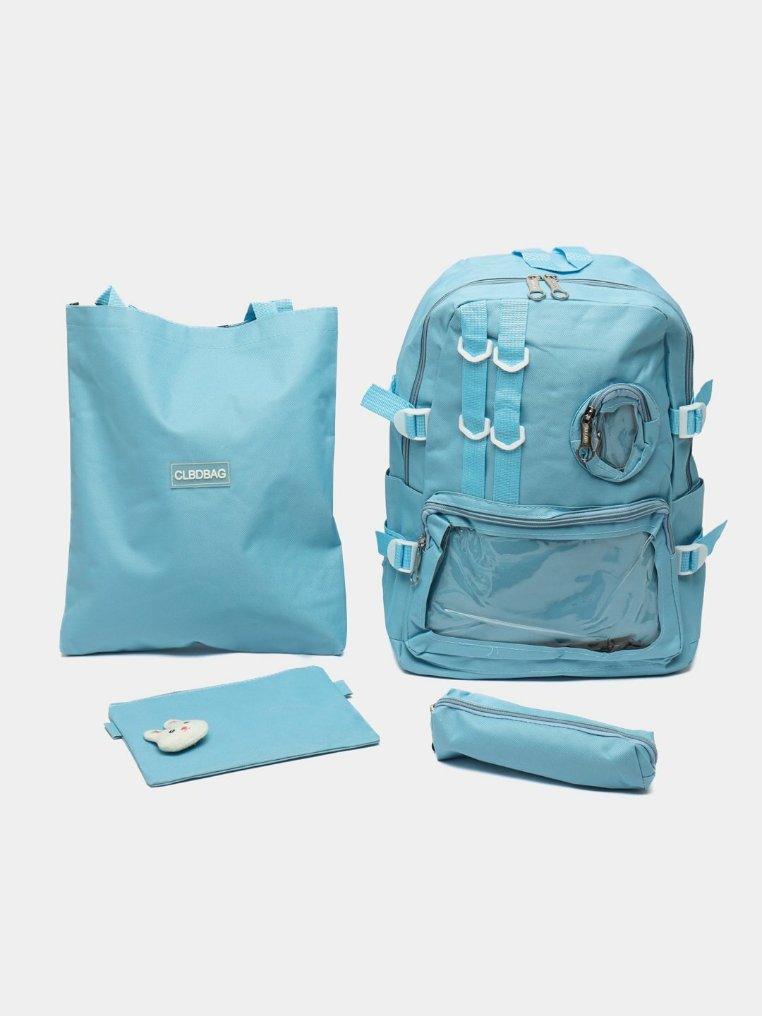 Комплект школьных рюкзаков CLBDBAG из 4 или 5 предметов – сумка, пенал, удобный дизайн