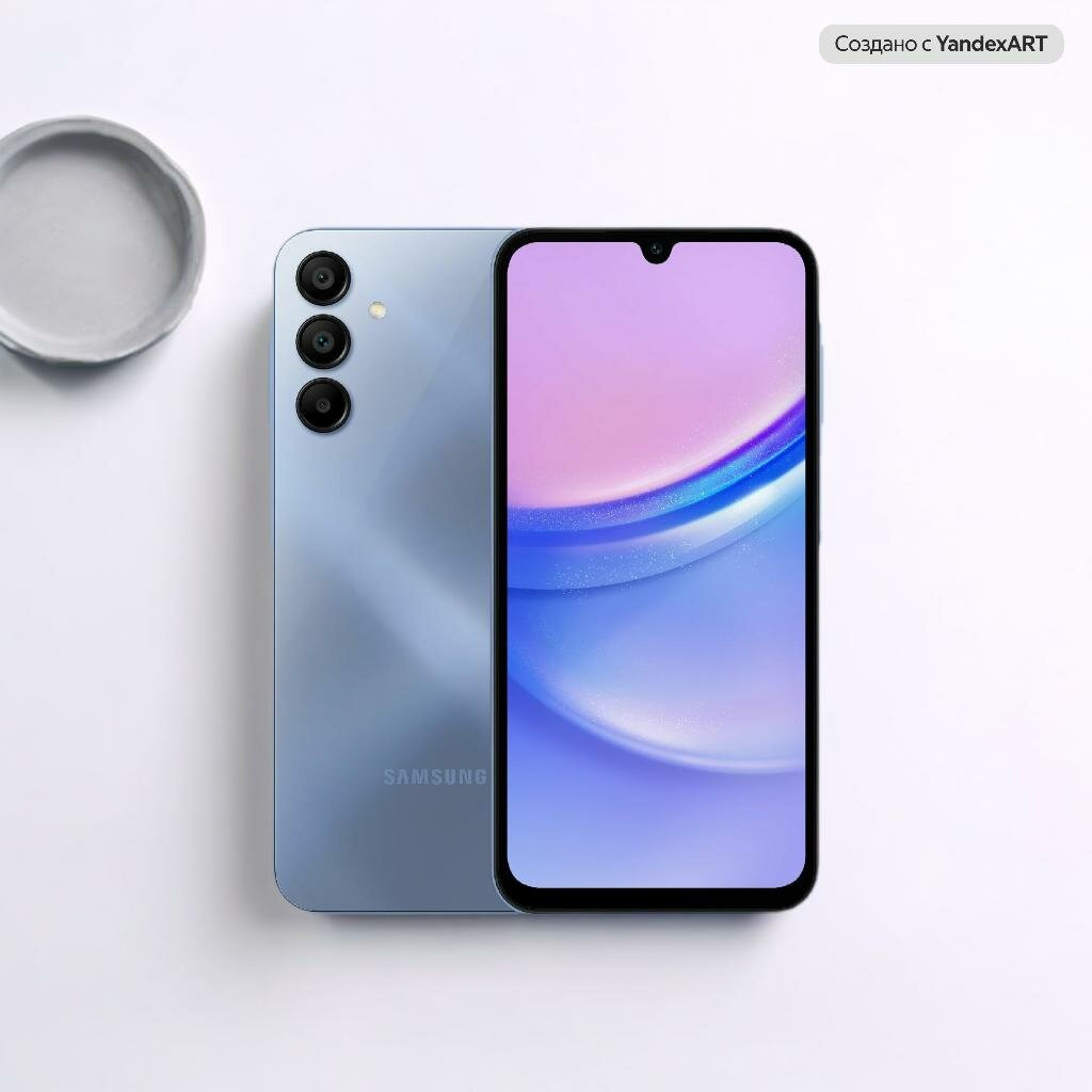 Смартфон Samsung Galaxy A15 4G 8/256 ГБ, Dual nano SIM, синий
