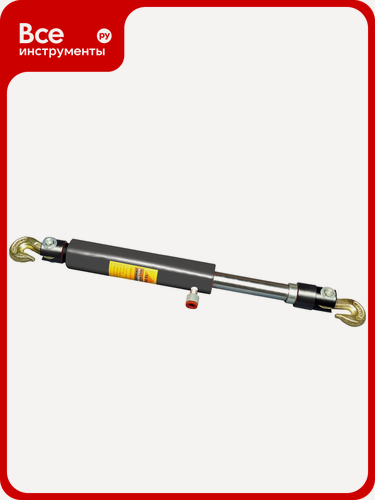 Изображение товара Рихтовочная гидравлическая стяжка DEKAR цилиндр тянущий, профессиональная, обратный тип действия, встроенными крюками