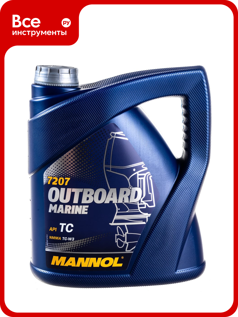 Полусинтетическое моторное масло MANNOL OUTBOARD MARINE 4 л 1428