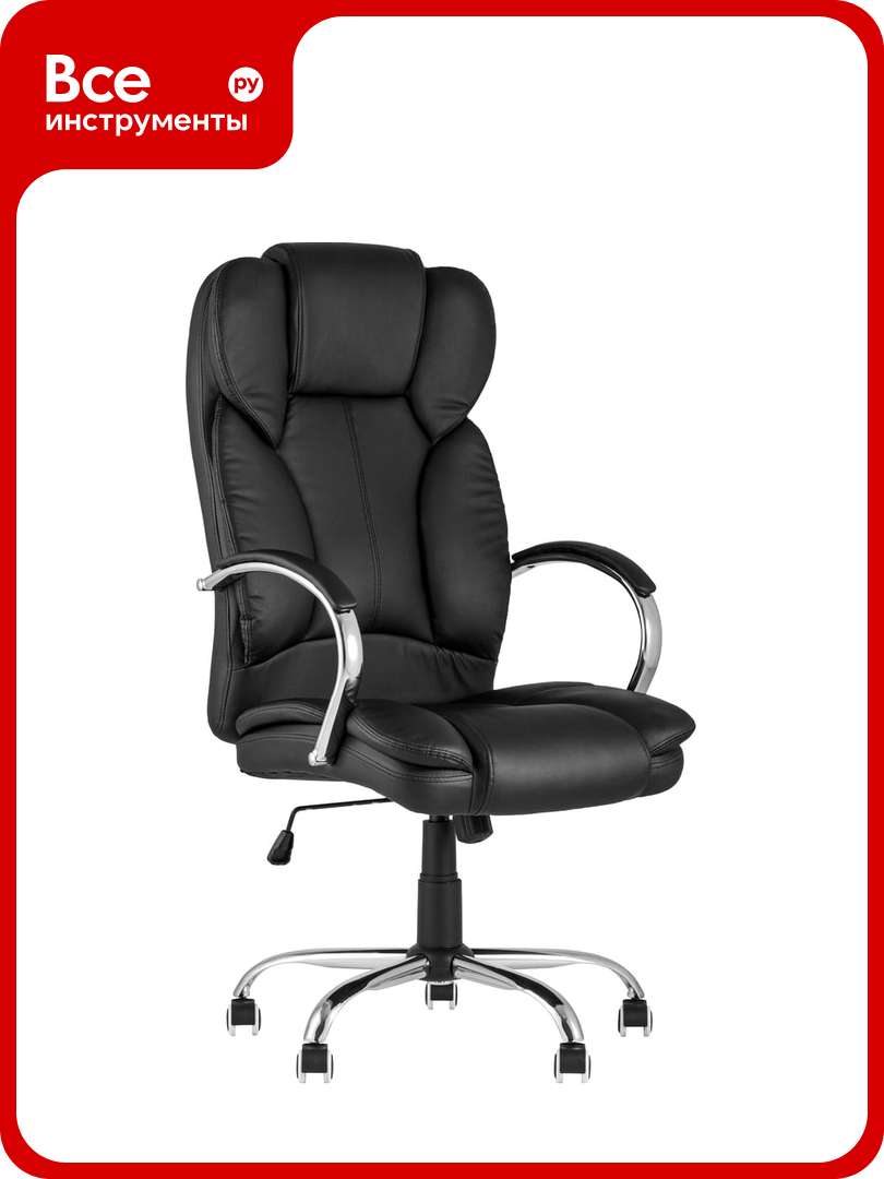 Кресло руководителя Стул Груп TopChairs Ultra, черное D-423 black