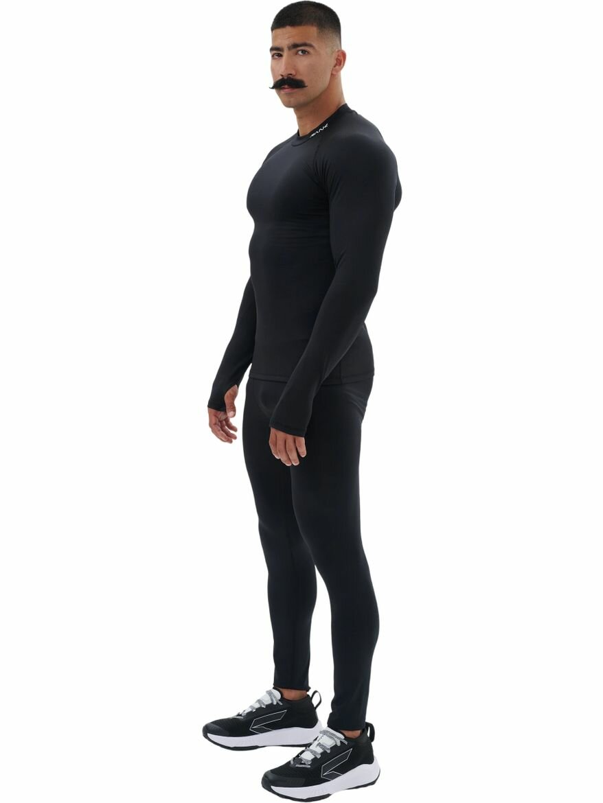 Изображение Термолонгслив RANK HEAT-TEX Compression Long Sleeve, размер L, черный