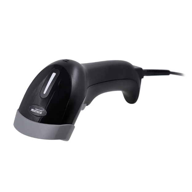 Сканер штрих-кода MERTECH 1300 P2D SUPERLEAD, проводной, кабель 2 м, черный, 1D/2D, 100 сканирований/сек
