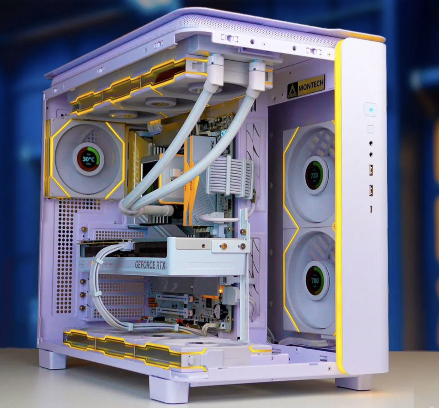 Мощный игровой компьютер (системный блок) Core i7-13700 16ядер/RTX5070 12Gb /32GB/2Tb SSD/850W/Win 11 PRO