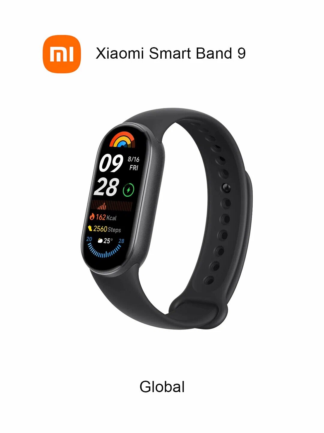 Умный фитнес браслет часы Xiaomi Smart Mi Band 9 Global