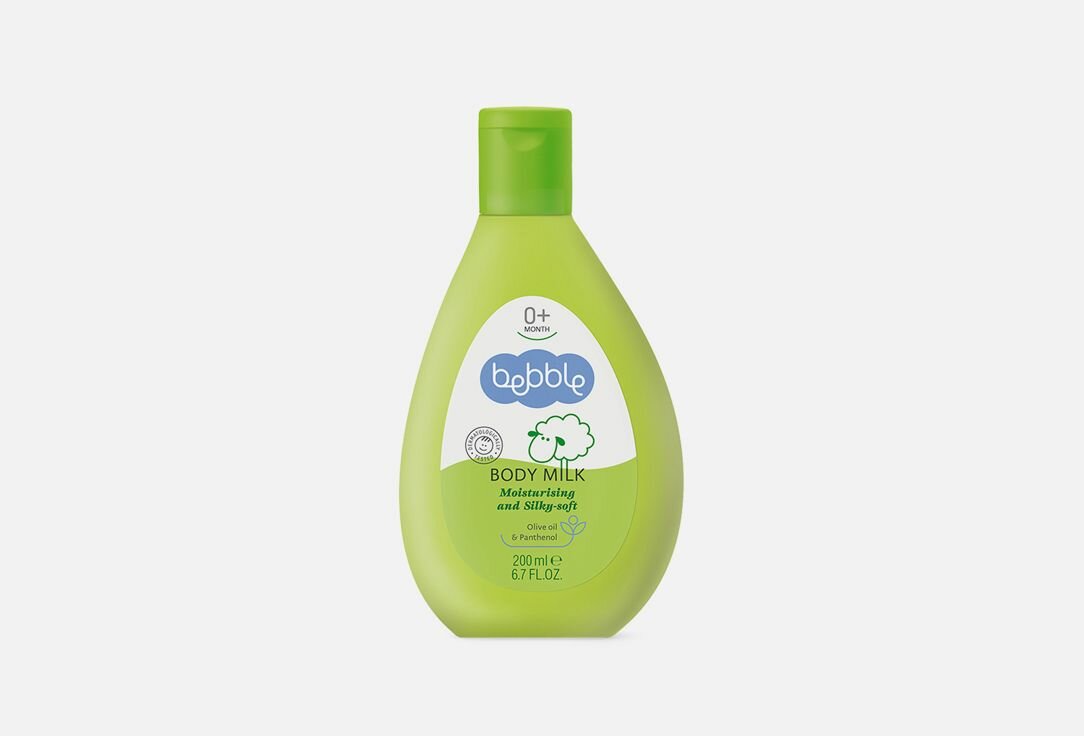Детское увлажняющее молочко для тела 0 Bebble Body Milk 200 мл