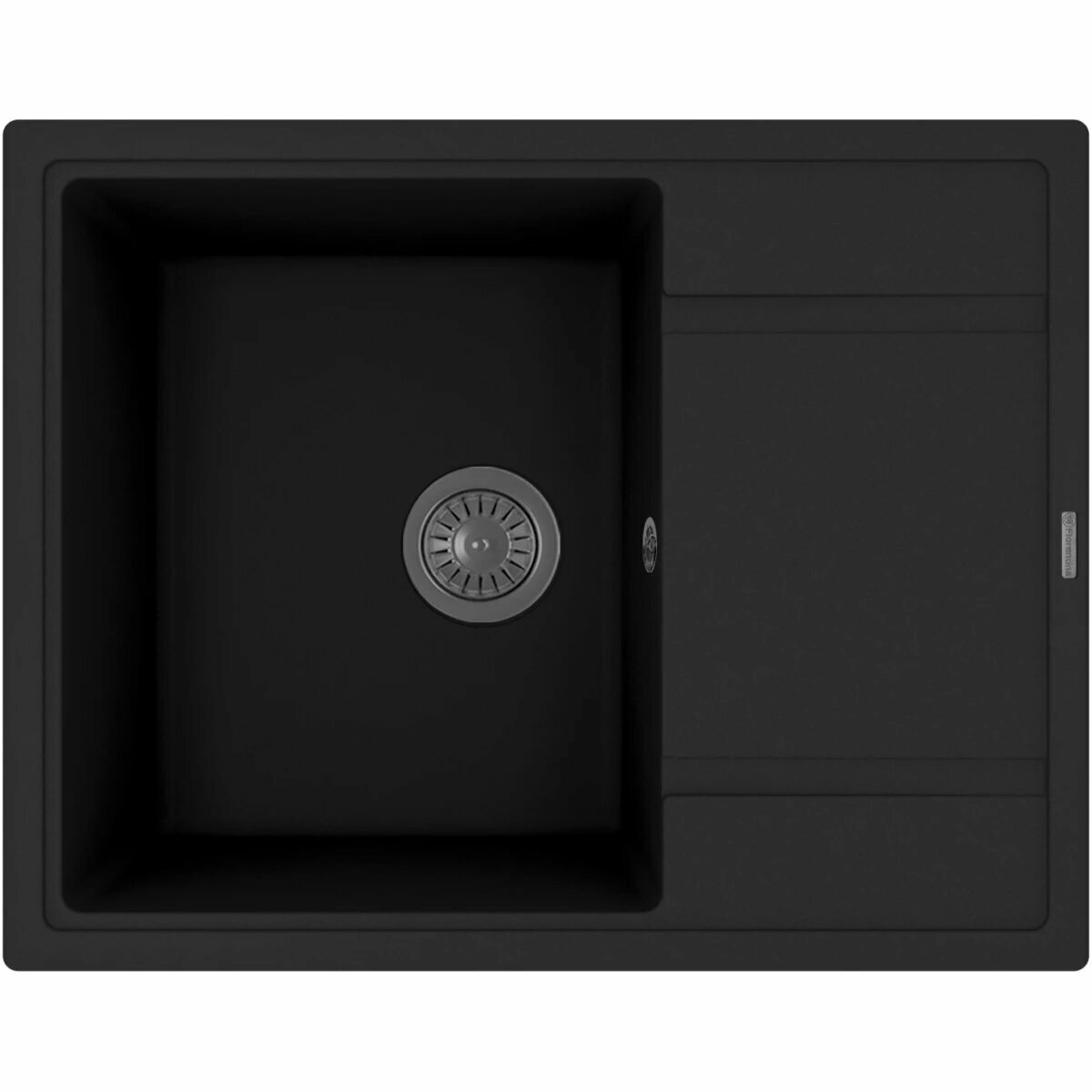 Кухонная мойка Florentina Липси 65 см 20.125. C0650.208 нуар