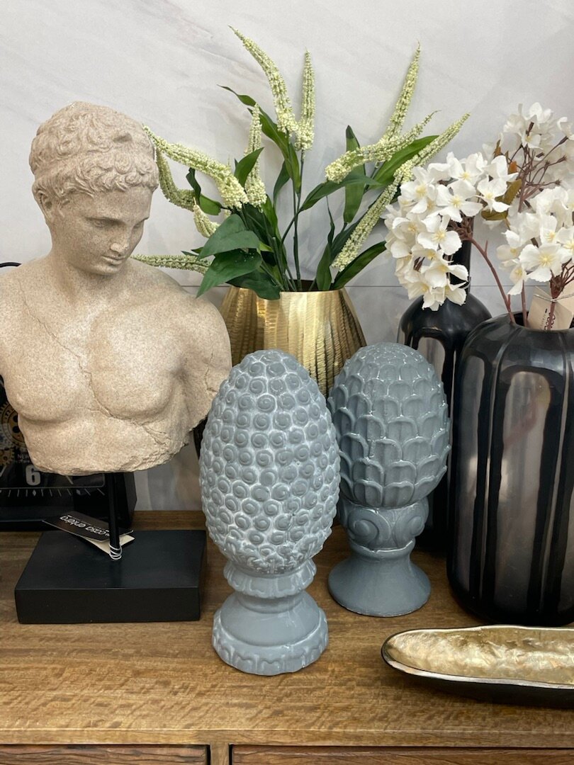 Статуэтка Артишок Casaentera CE03-6TE0473M графит d130х310 — фото 1