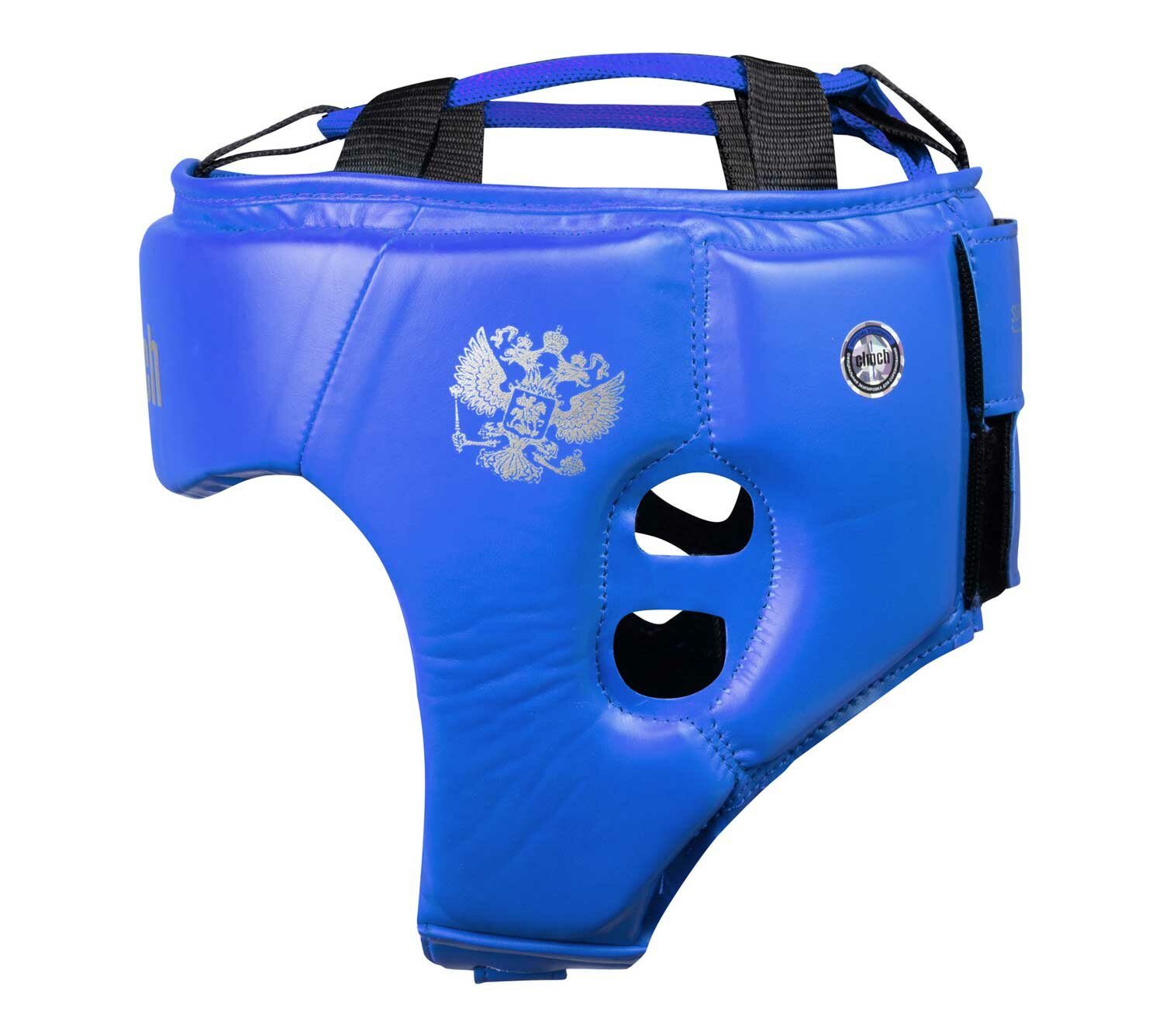 Шлем боксерский Clinch Olimp синий (размер M) — фото 1