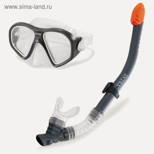 Изображение товара Набор для плавания REEF RIDER, маска, трубка, от 14 лет, 55648 INTEX