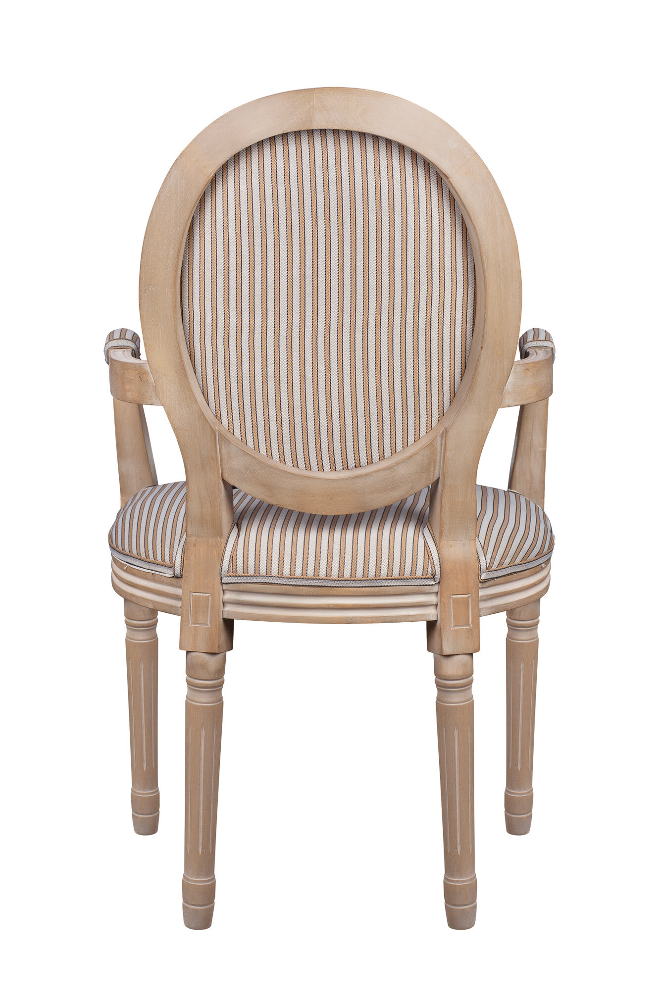 Стул Volker Arm Orange Pinstripe — фото 1