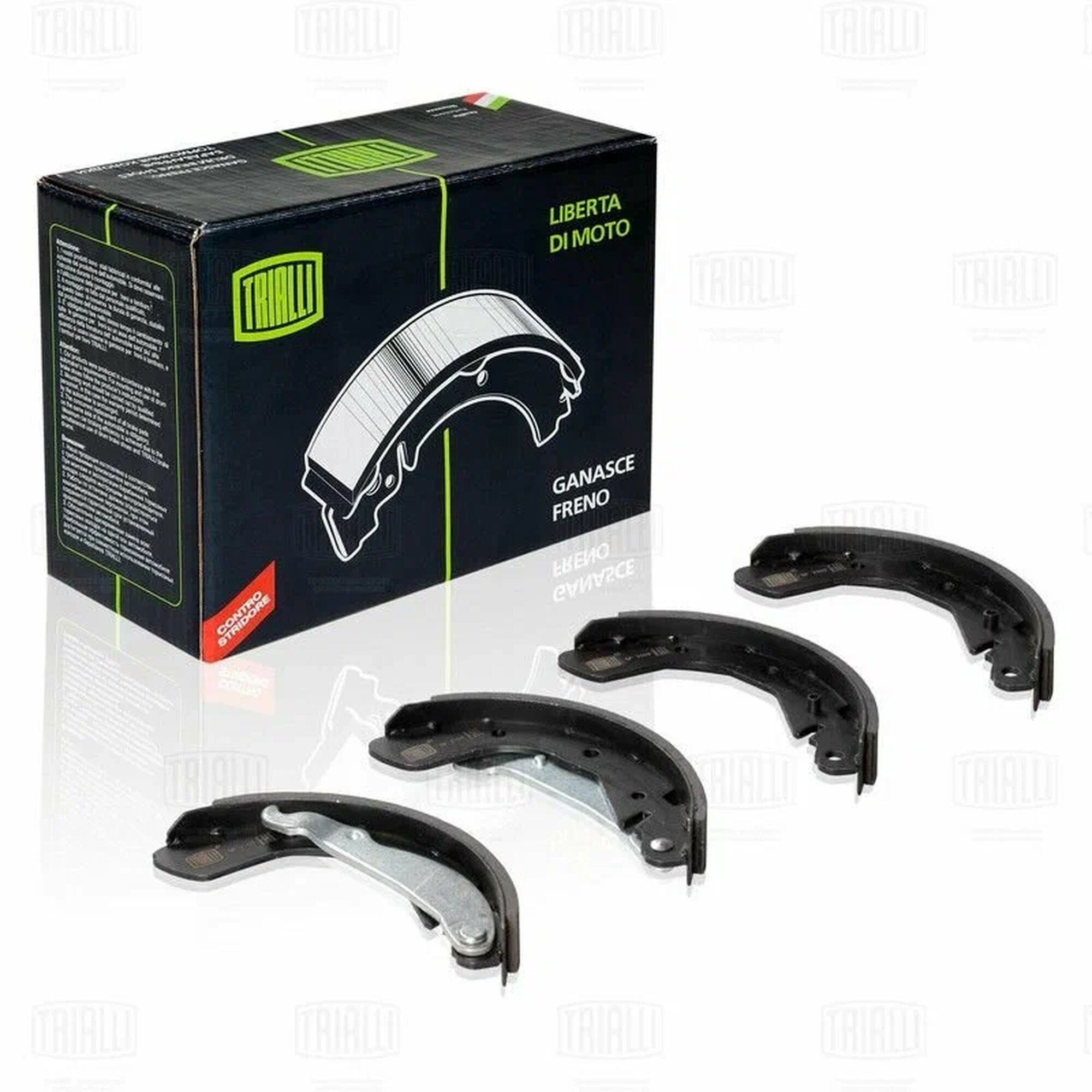 Колодки тормозные барабанные для Opel Corsa B, TRIALLI GF2103