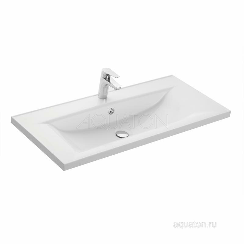 Акватон Раковина AQUATON Айрис 100 белая 1A723031AG010