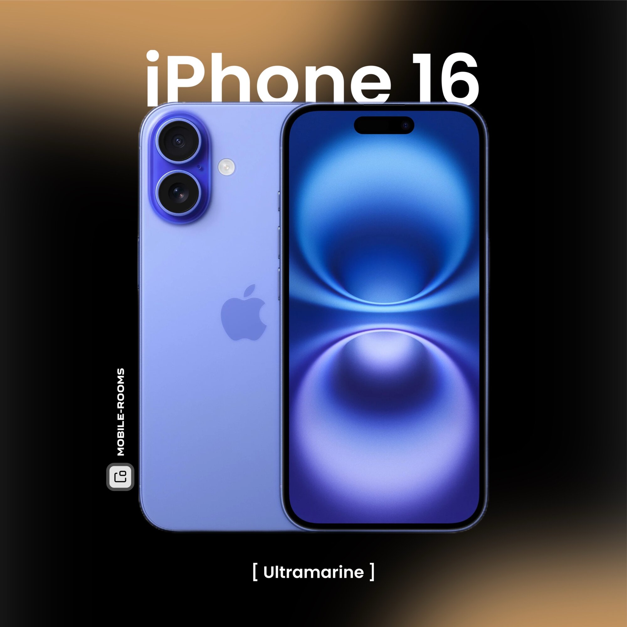 Смартфон Apple iPhone 16 256GB nano SIM + eSIM Ultramarine (синий) (без RuStore)