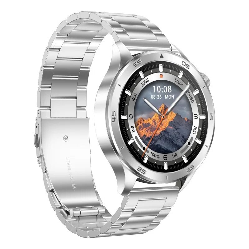 Мужские умные часы X2 Max BT, компас для вызова, высота, давление, мониторинг здоровья, спорт на открытом воздухе, фитнес-трекер