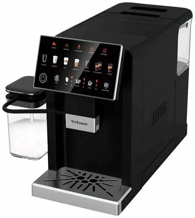 Кофемашина UAKEEN ZL-1704, сенсорное управление, встроенная кофемолка